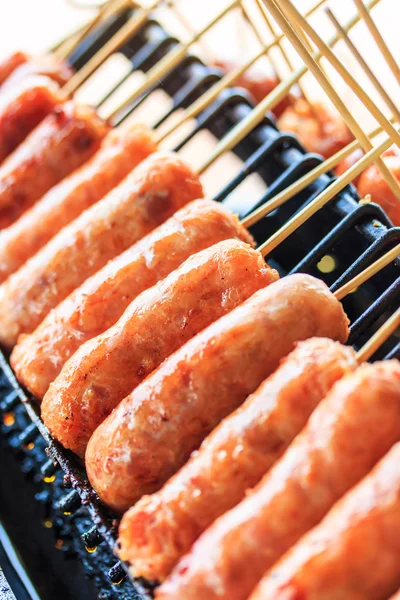 Grilled sausage — Stock Photo, Image