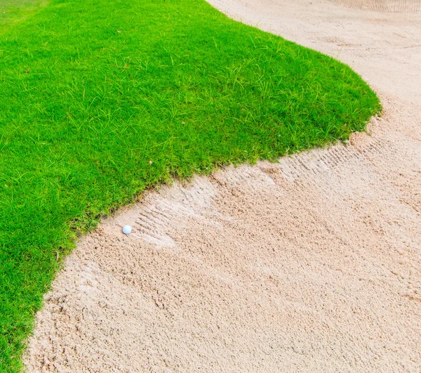 Zand bunker — Stockfoto