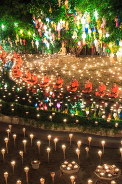 chiang Mai Loy krathong Festivali