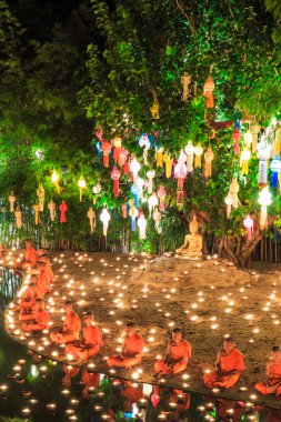 chiang Mai Loy krathong Festivali