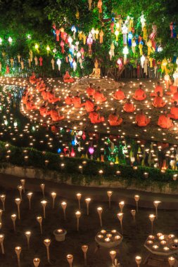 chiang Mai Loy krathong Festivali
