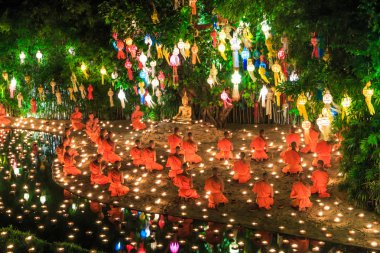 chiang Mai Loy krathong Festivali