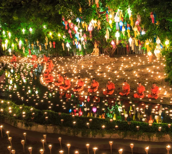 chiang Mai Loy krathong Festivali