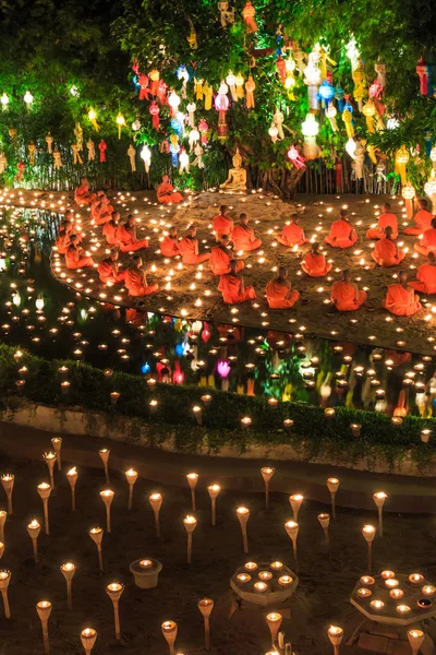 Festival Loy Krathong à Chiang Mai — Photo