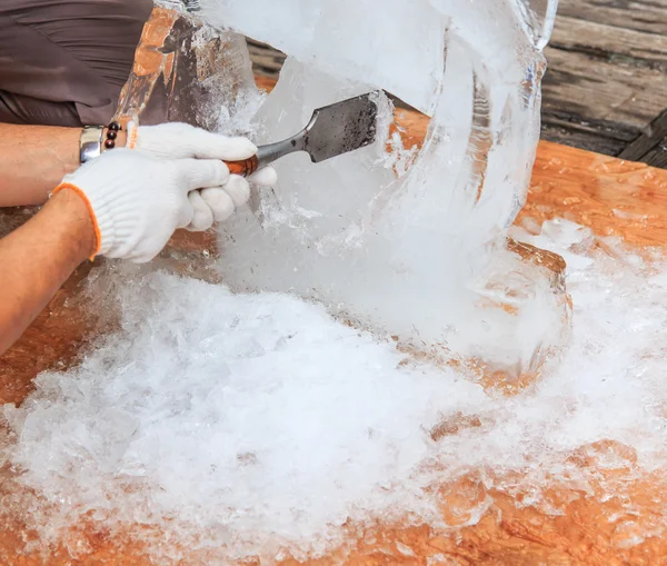 Ice Carving — Stockfoto