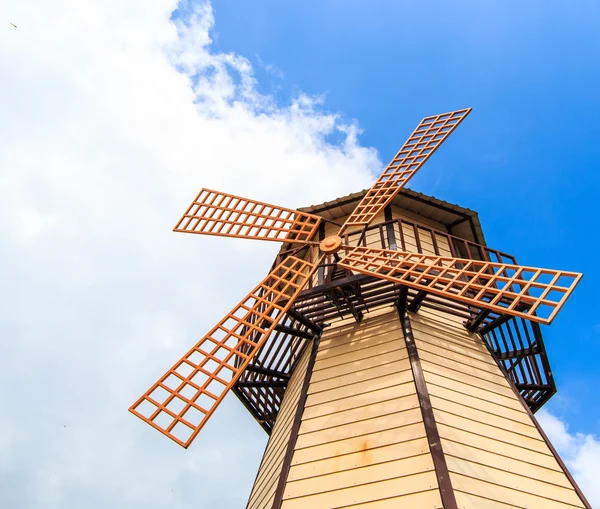 Mulini eolici a turbina — Foto Stock