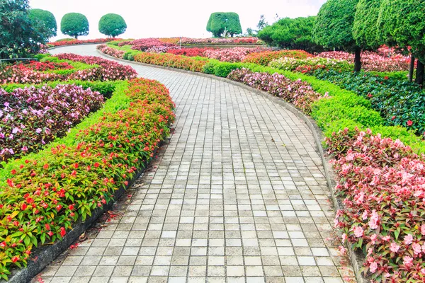 Giardino fiorito — Foto Stock