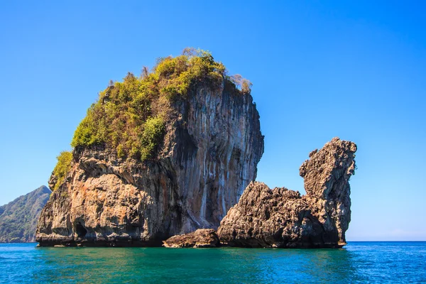 Insel im andamanischen Meer — Stockfoto