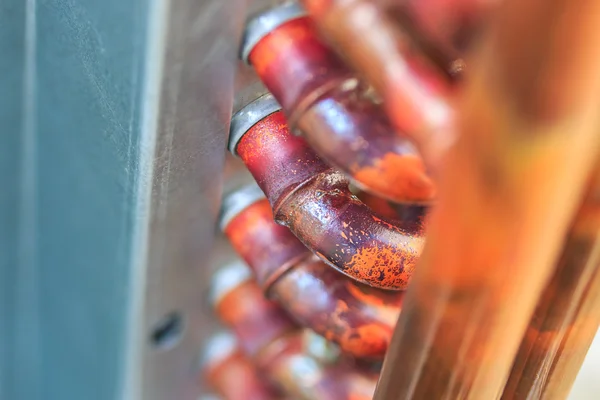 Tubo de cobre — Fotografia de Stock