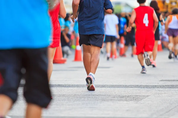 Runner uitgevoerd — Stockfoto