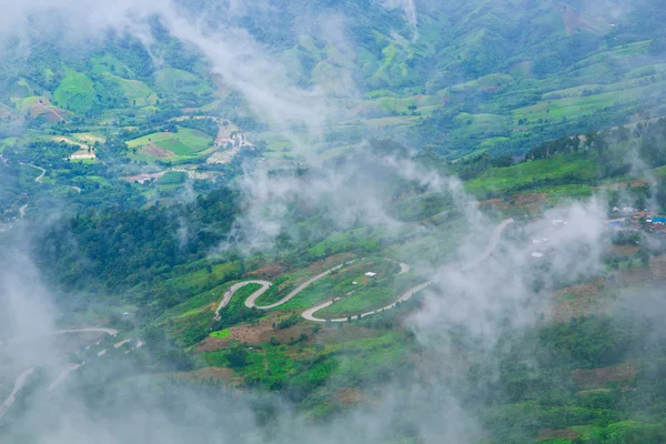 Dağ yolu — Stok fotoğraf