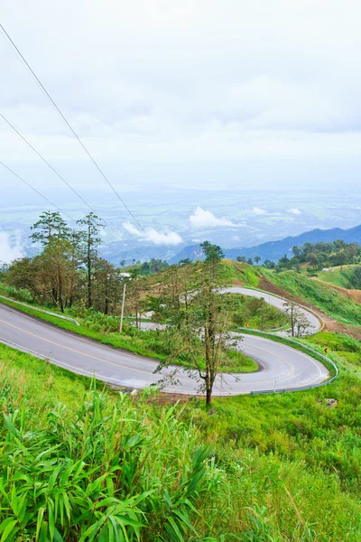 Dağ yolu — Stok fotoğraf