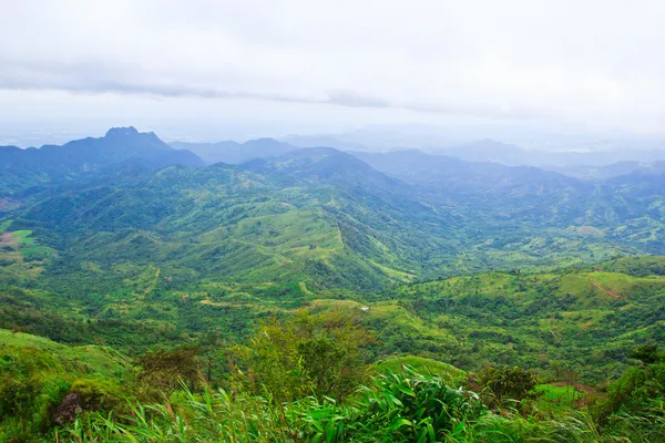 Chaîne de montagnes tropicales — Photo