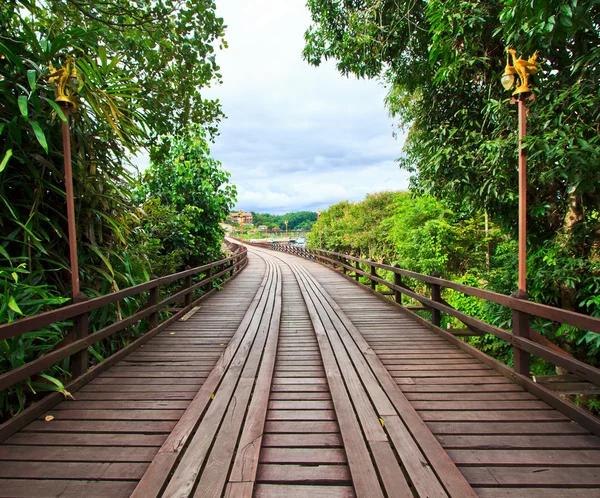 Ponte de madeira — Fotografia de Stock