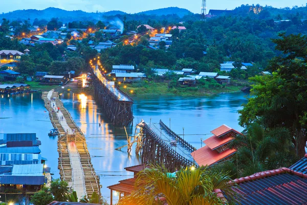 Bridge collapse — Stock Photo, Image