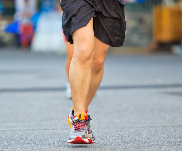 Běžec běží — Stock fotografie