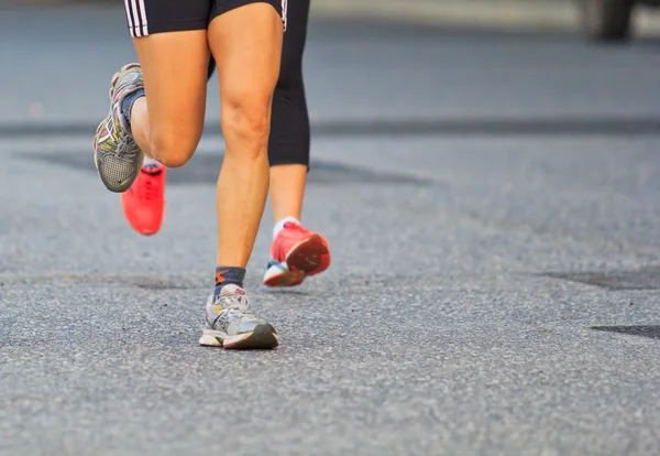 Runner uitgevoerd — Stockfoto