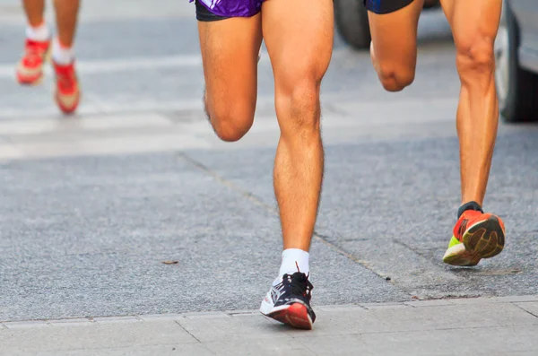 Běžec běží — Stock fotografie