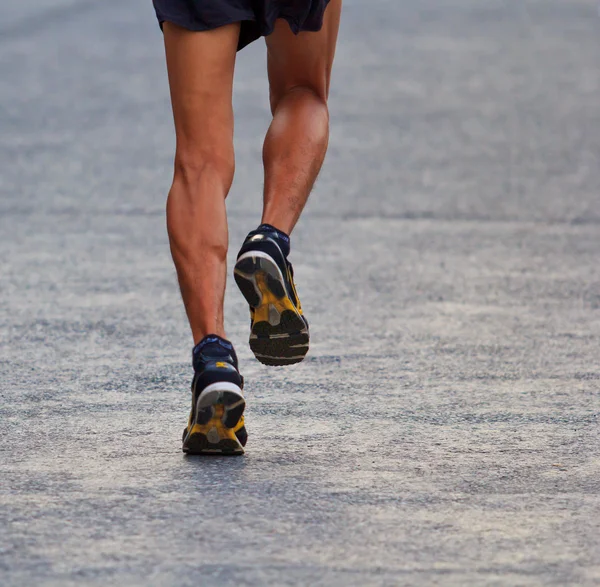 Runner uitgevoerd — Stockfoto