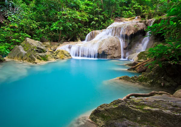 Cachoeira azul beatifull — Fotografia de Stock