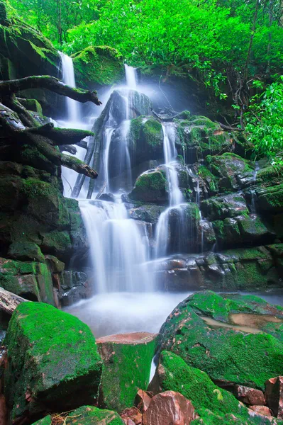 Красивый водопад — стоковое фото