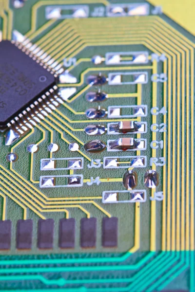 Placa de circuito electrónico — Foto de Stock