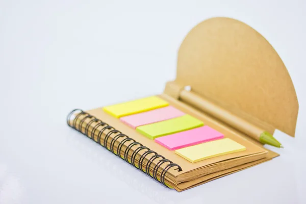 Tom realistiska spiral notepad anteckningsbok — Stockfoto