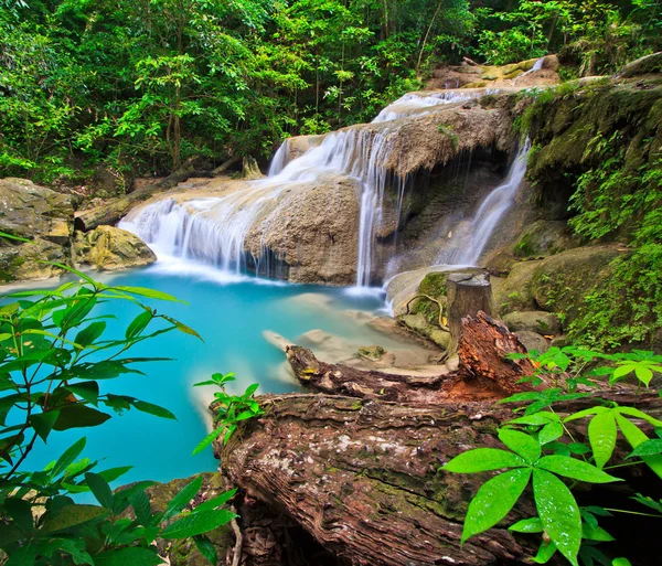 Erawan şelale — Stok fotoğraf