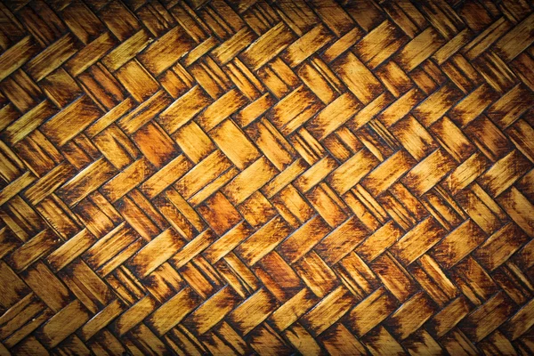 Kunst bamboe muur — Stockfoto