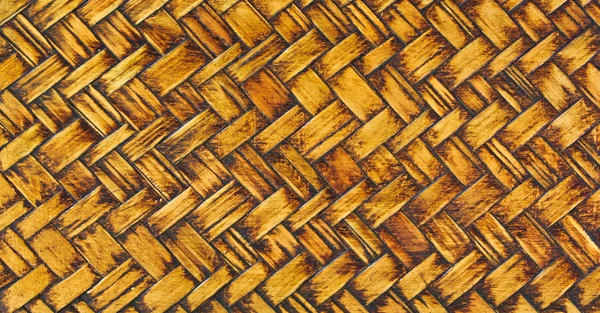 Konst bambu vägg — Stockfoto