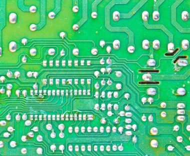 elektronik devre kartı.