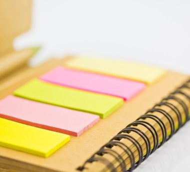 boş gerçekçi spiral not defteri defter