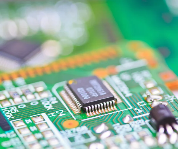 Electronic circuit board. — Stock Photo, Image