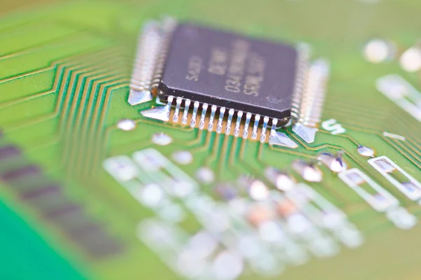 Electronic circuit board. — Stock Photo, Image