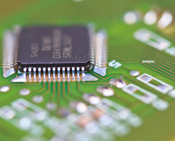 Electronic circuit board. — Stock Photo, Image