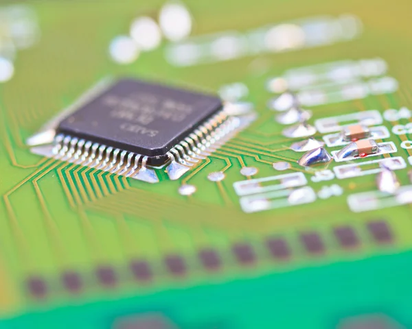 Electronic circuit board. — Stock Photo, Image