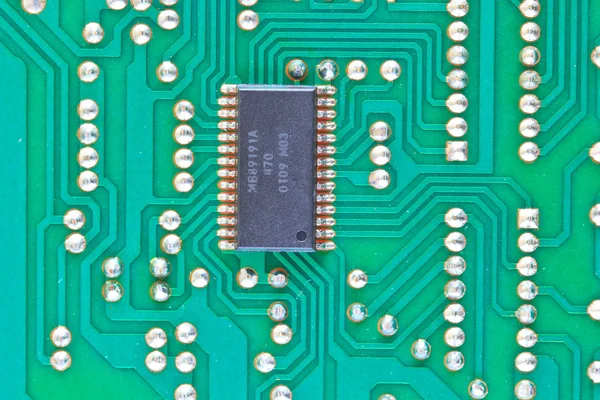 Placa de circuito electrónico . —  Fotos de Stock