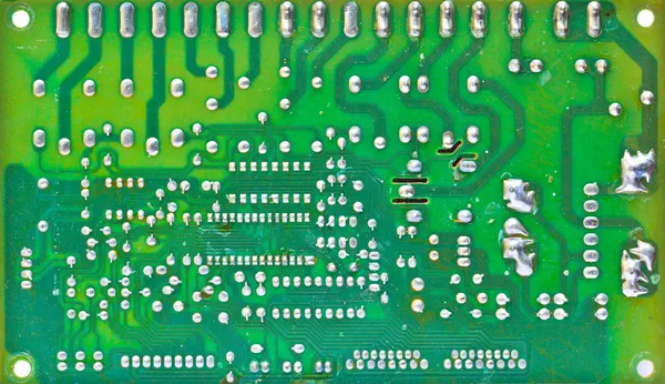 Elektronische circuit bord. — Stockfoto