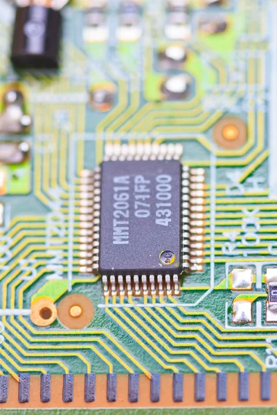 Placa de circuito electrónico . — Foto de Stock