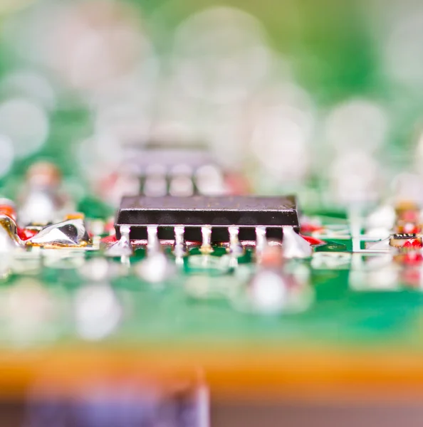 Electronic printed circuit board — Stock Photo, Image