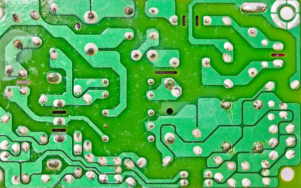 Carte de circuit imprimé électronique — Photo