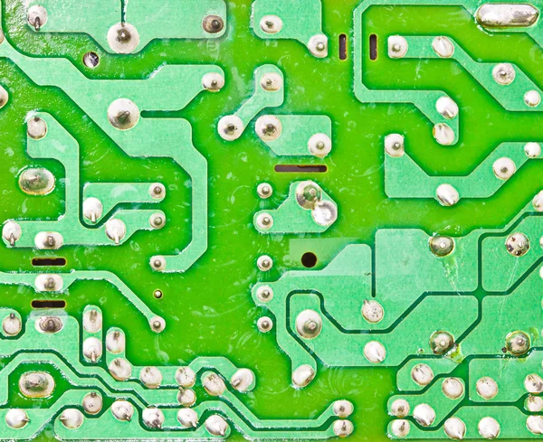 Electronic printed circuit board — Stock Photo, Image