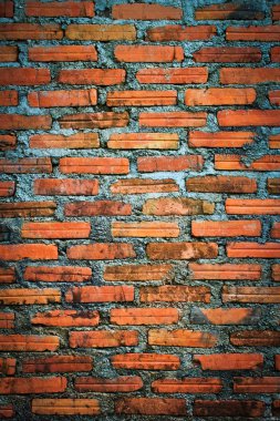 Kırmızı tuğla arkaplan