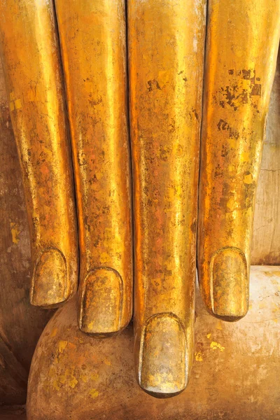Buddha starého ruka — Stock fotografie