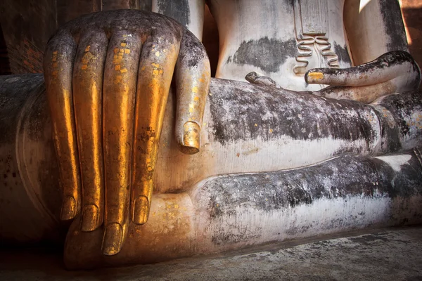 Boeddha oude rot — Stockfoto