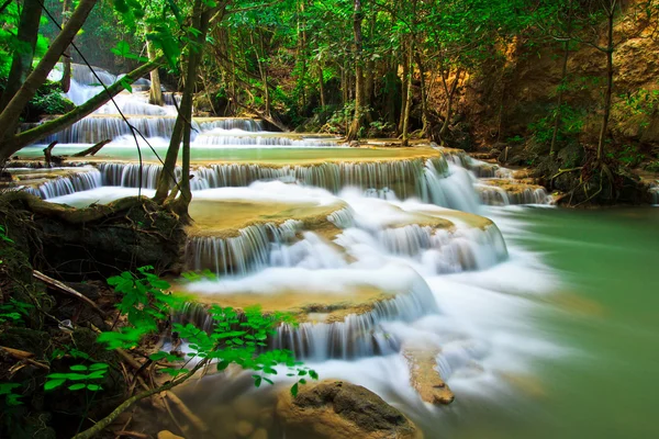 Cachoeira Huay Mae Kamin — Fotografia de Stock