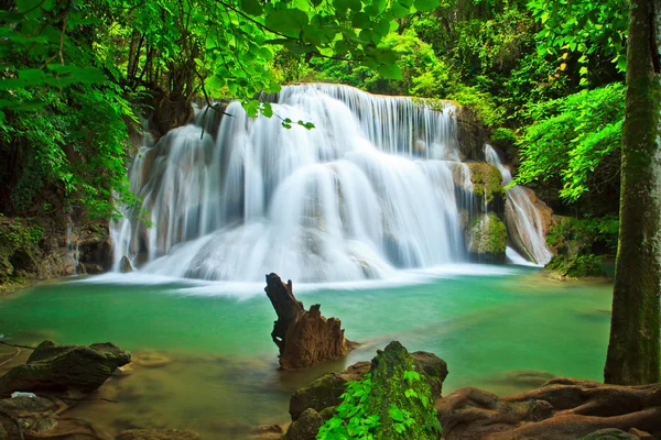 Cascada en el bosque — Foto de Stock