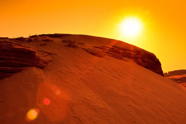 Vista de dunas mañana — Foto de Stock