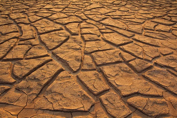 Gebarsten bodem grond — Stockfoto