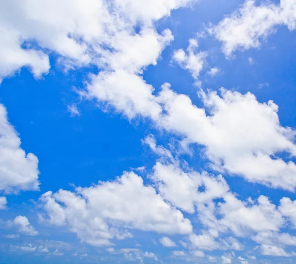 Ciel bleu avec nuage — Photo